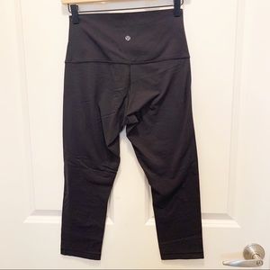 Lululemon High Waisted Cropped Leggings